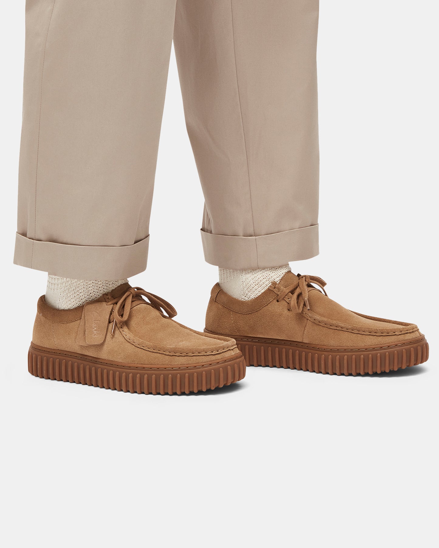 Torhill Lo Dark Sand Suede