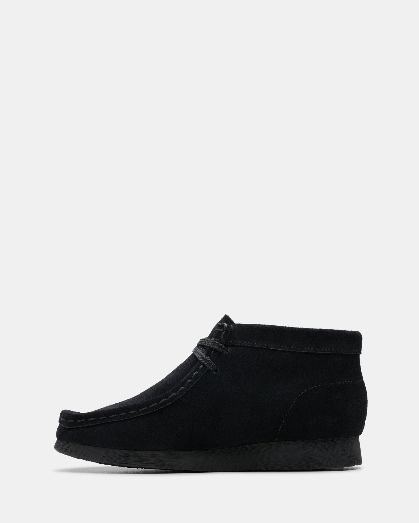 WALLABEE BOOT OLDER KIDS Black Suede