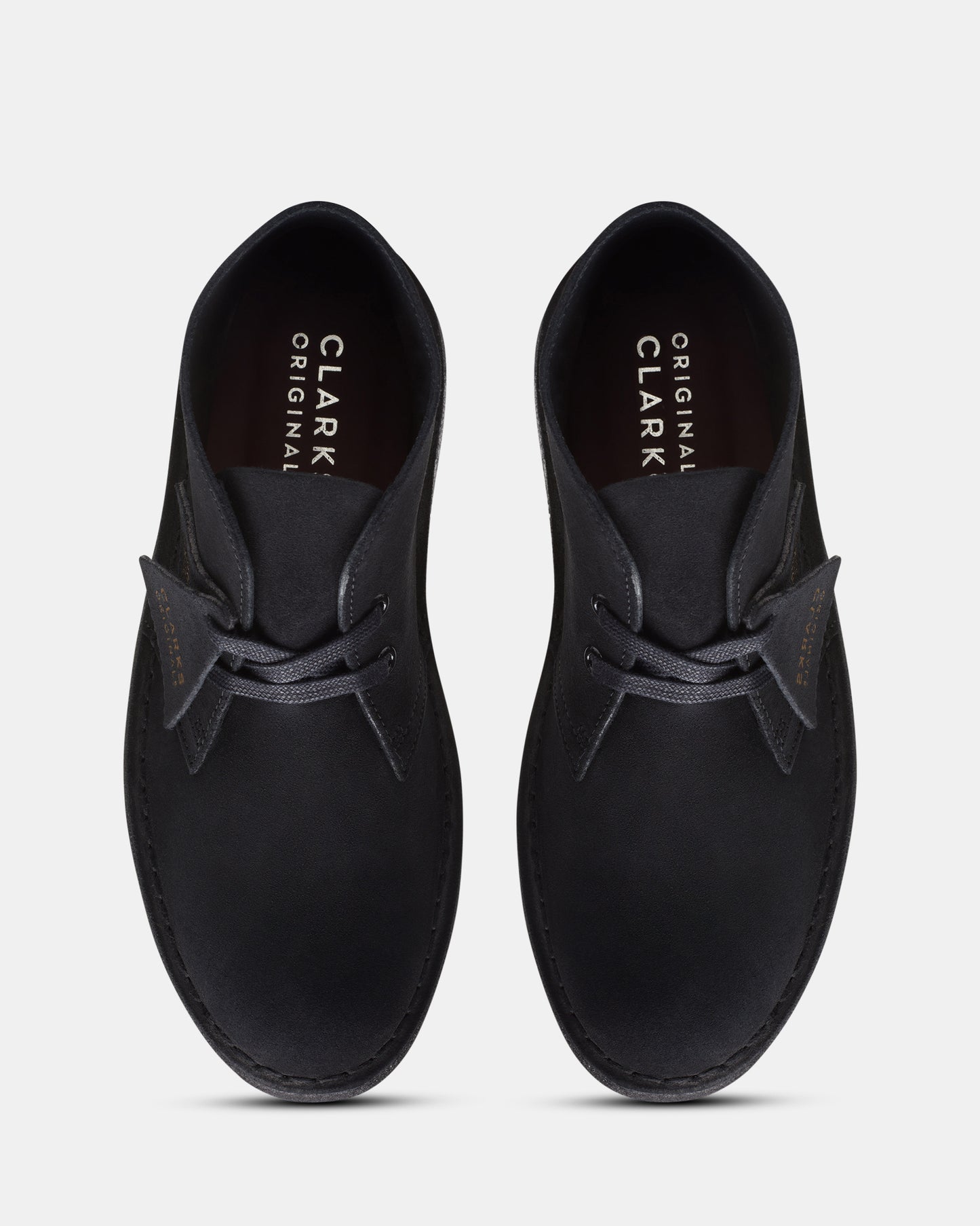 Desert Boot. (W) Black Suede