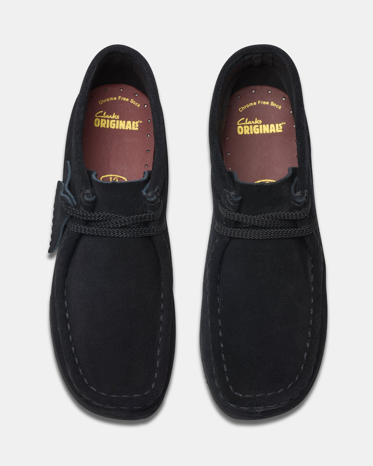 WALLABEE BOOT OLDER KIDS Black Suede