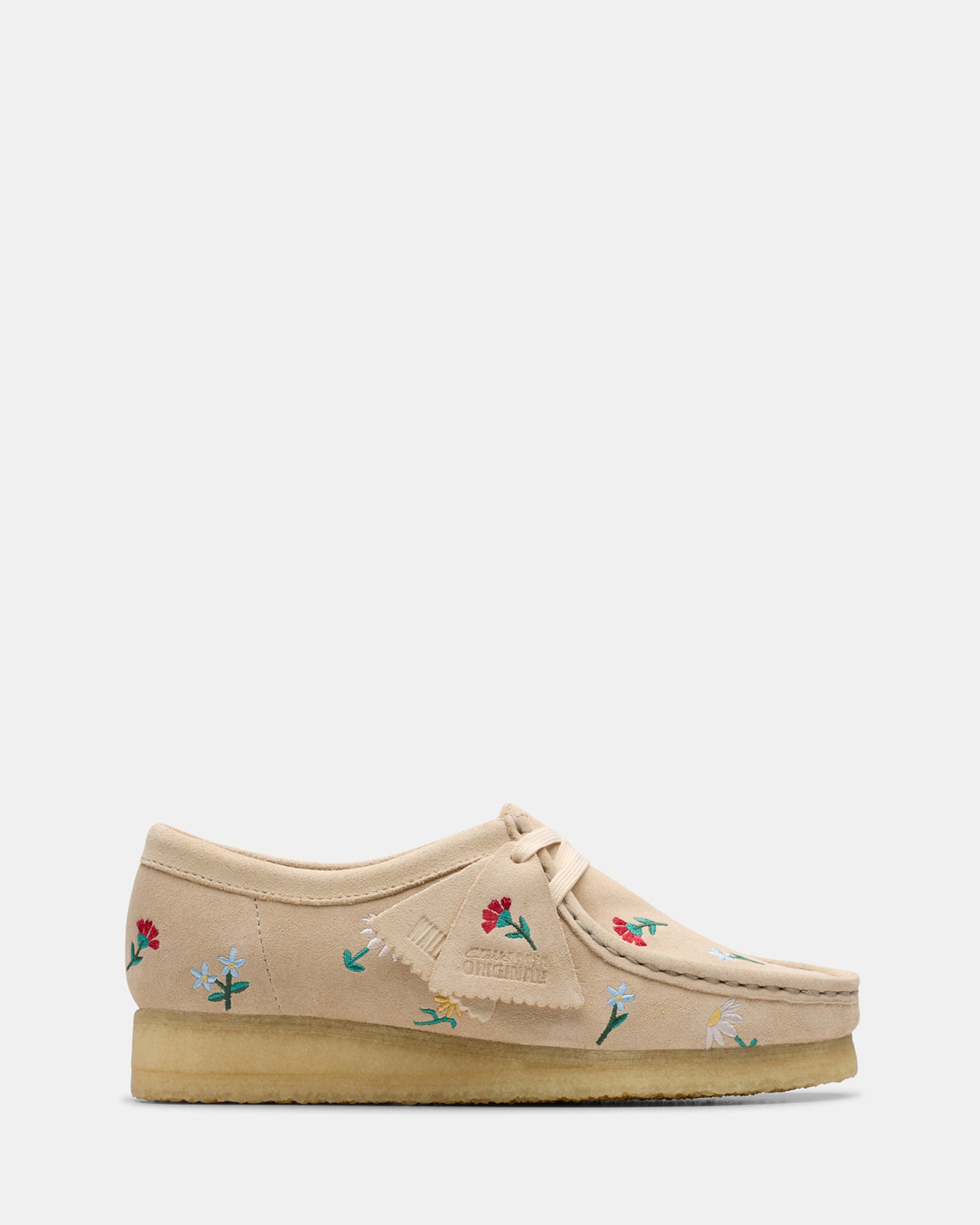 Wallabee. (w) Taupe Emboss