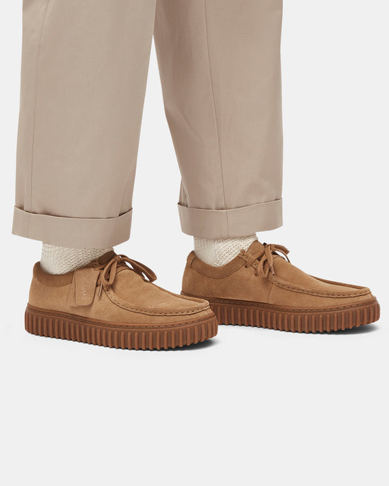 Torhill Lo Dark Sand Suede