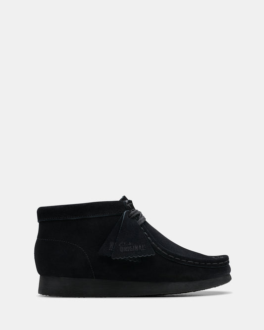 WALLABEE BOOT OLDER KIDS Black Suede