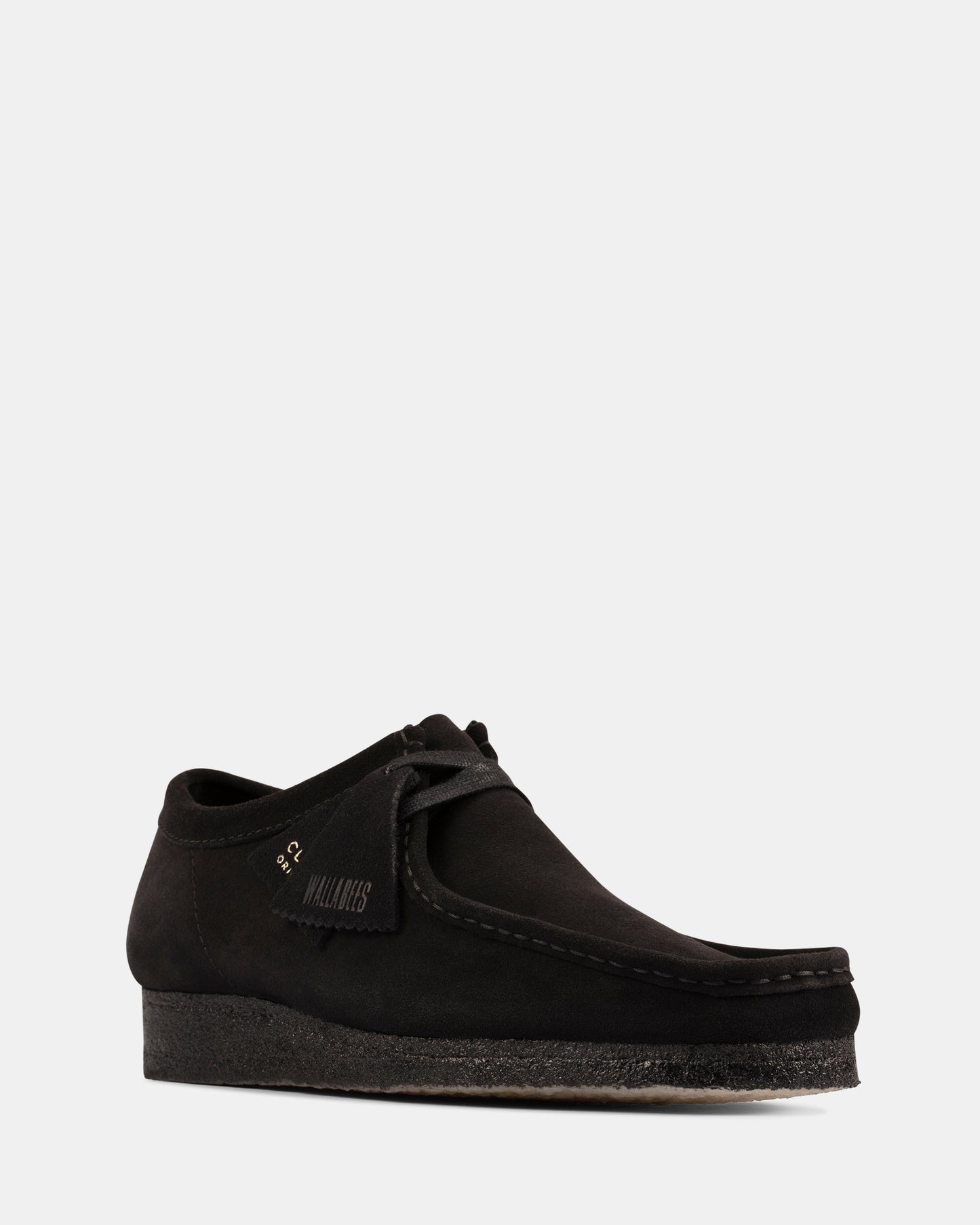 Wallabee (M) Black Suede Ii