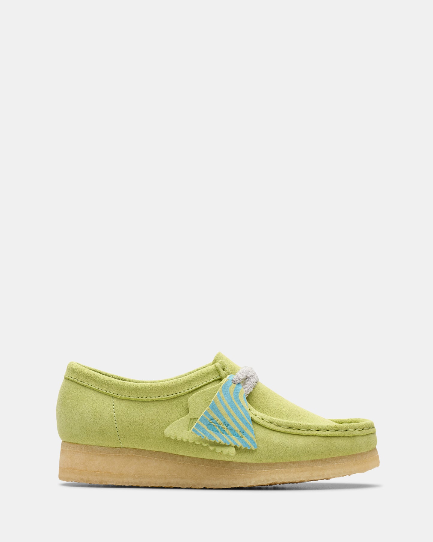 Wallabee. (W) Pale Lime Suede