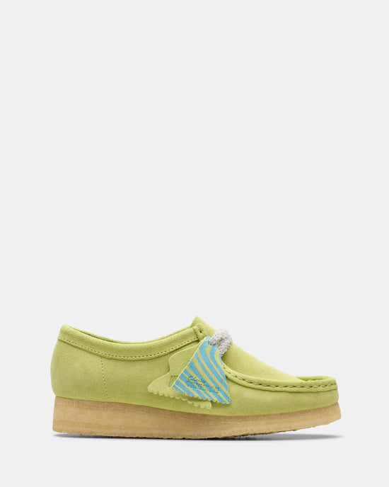 Wallabee. (W) Pale Lime Suede